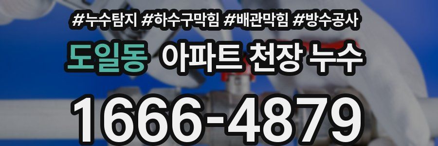 도일동 아파트 천장 누수