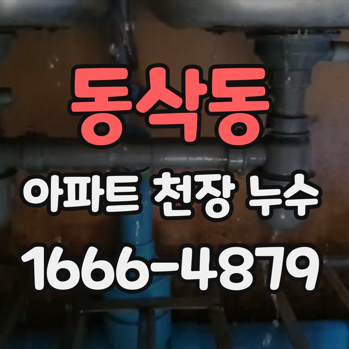 동삭동 아파트 천장 누수