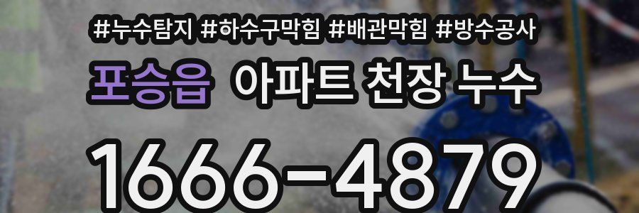 포승읍 아파트 천장 누수