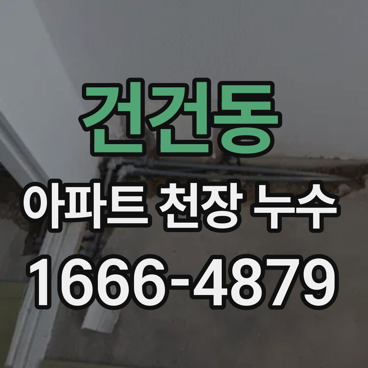 건건동 아파트 천장 누수