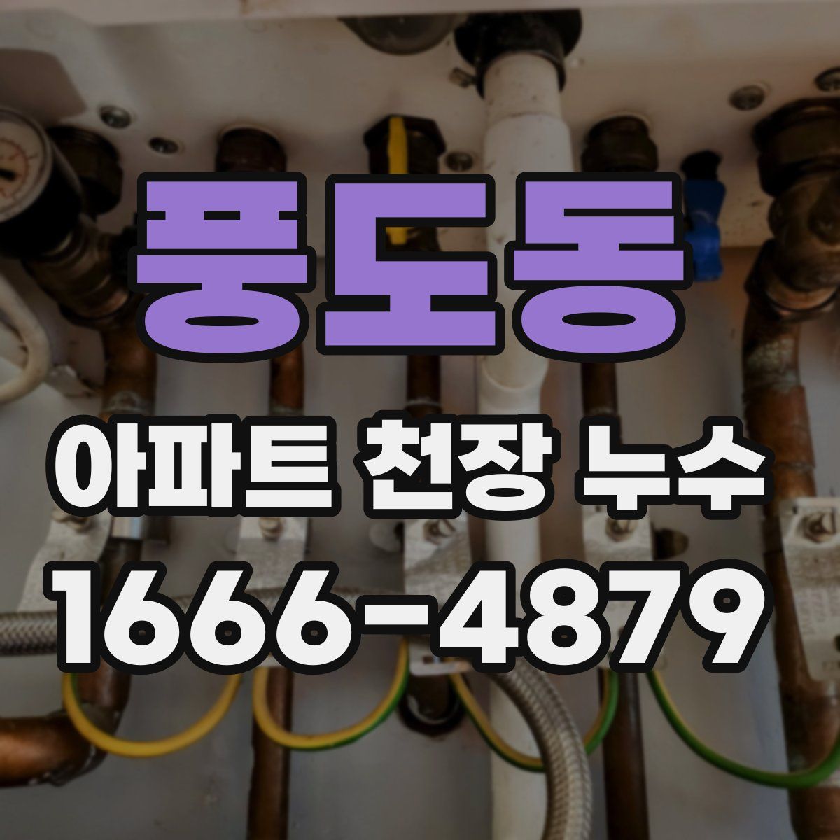 풍도동 아파트 천장 누수