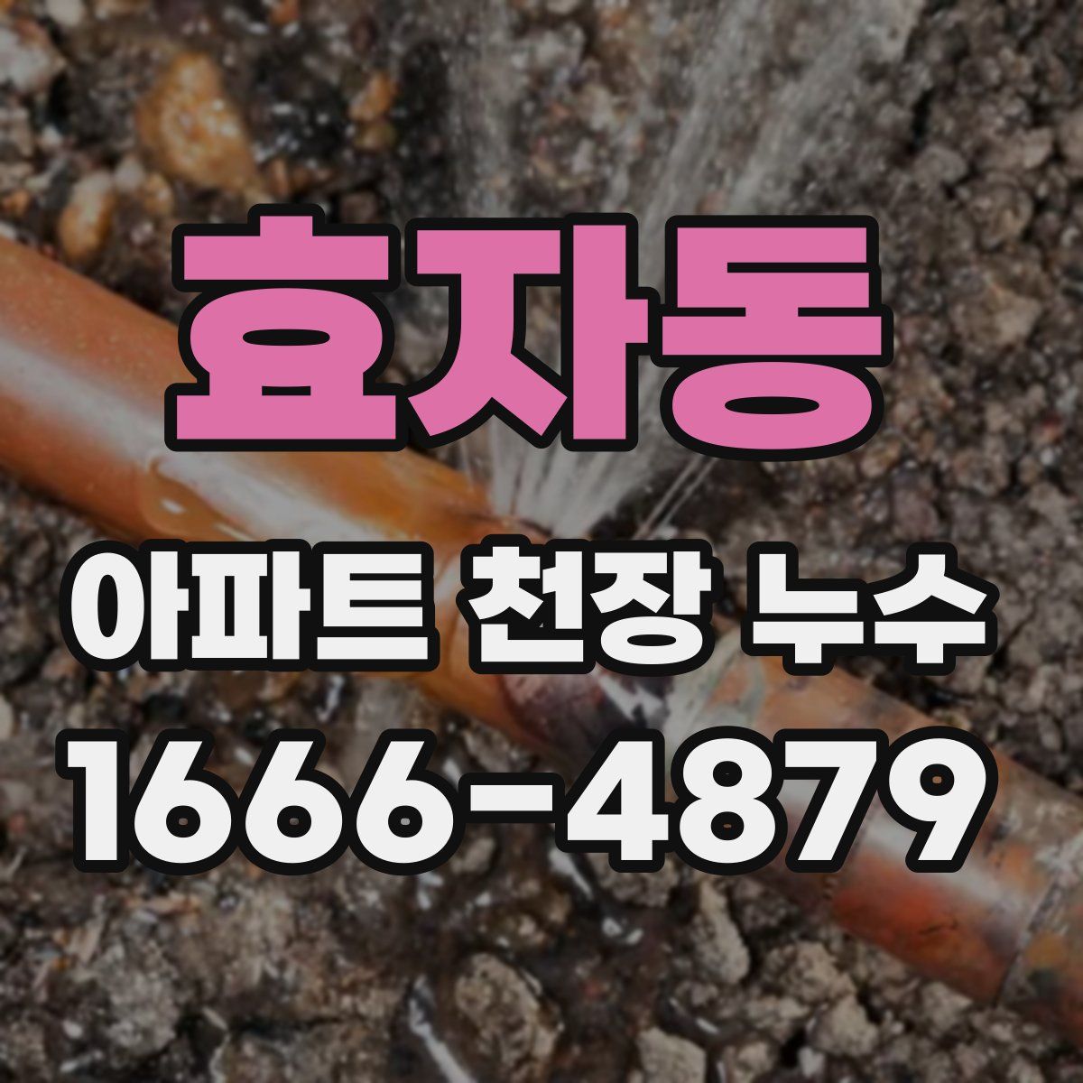 효자동 아파트 천장 누수