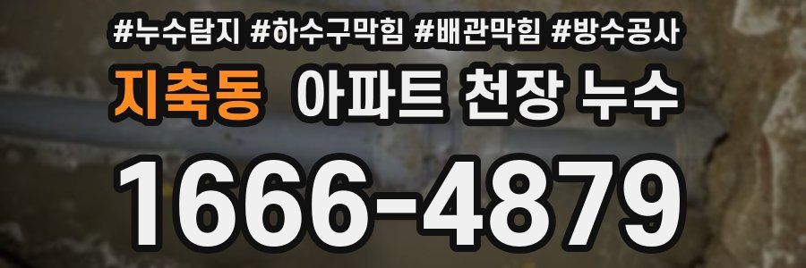 지축동 아파트 천장 누수