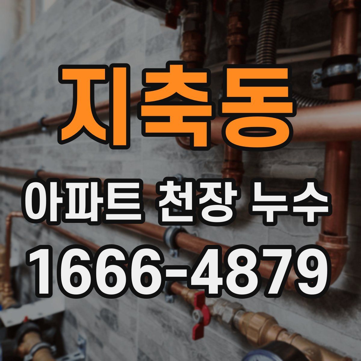 지축동 아파트 천장 누수