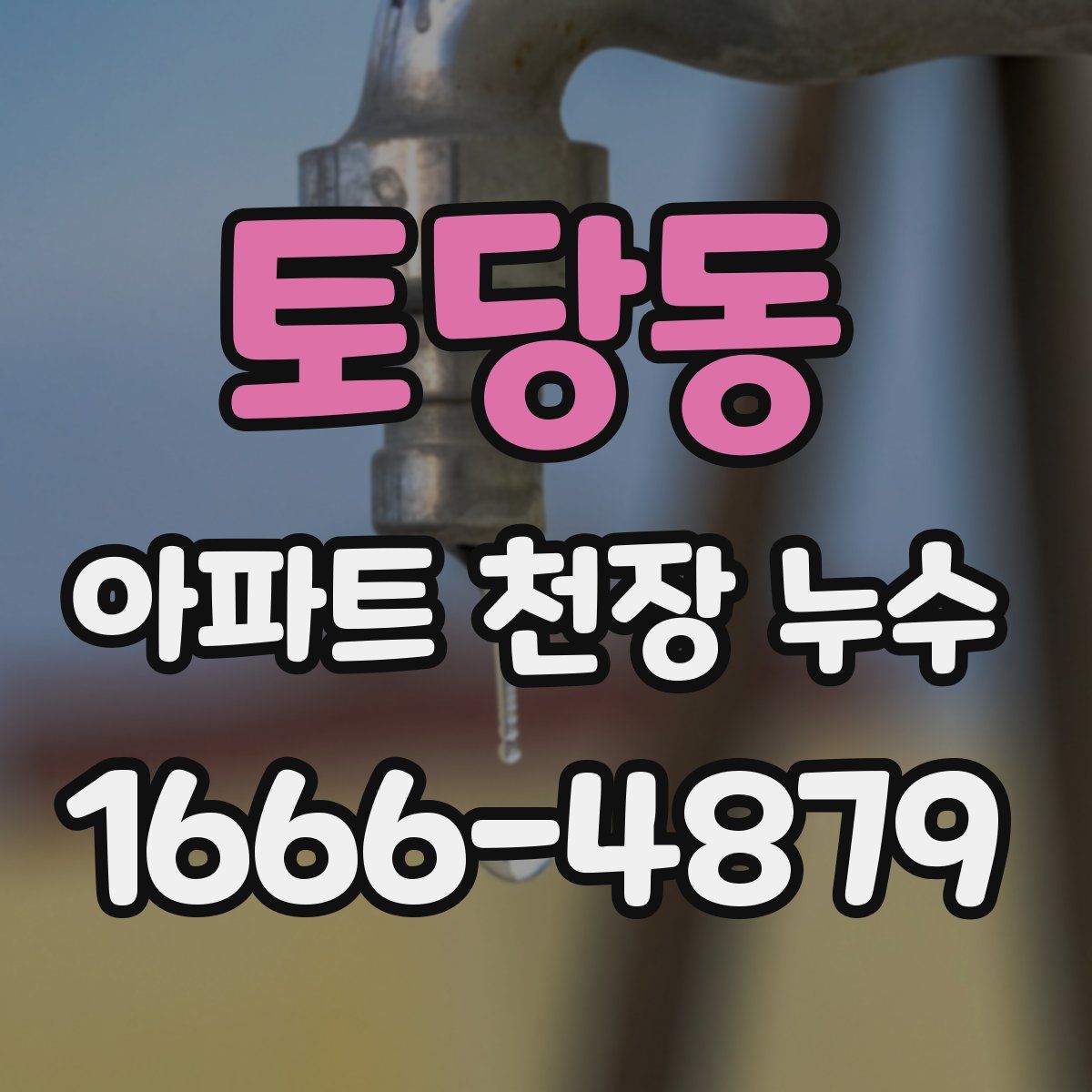 토당동 아파트 천장 누수
