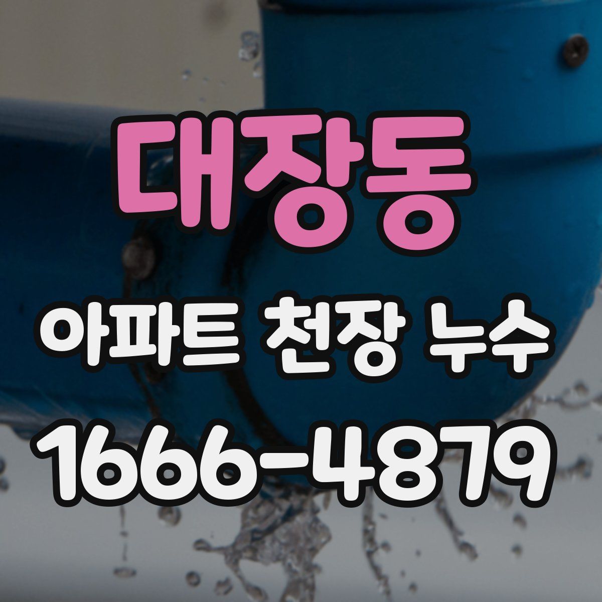 대장동 아파트 천장 누수