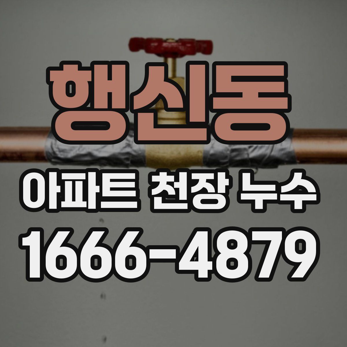 행신동 아파트 천장 누수