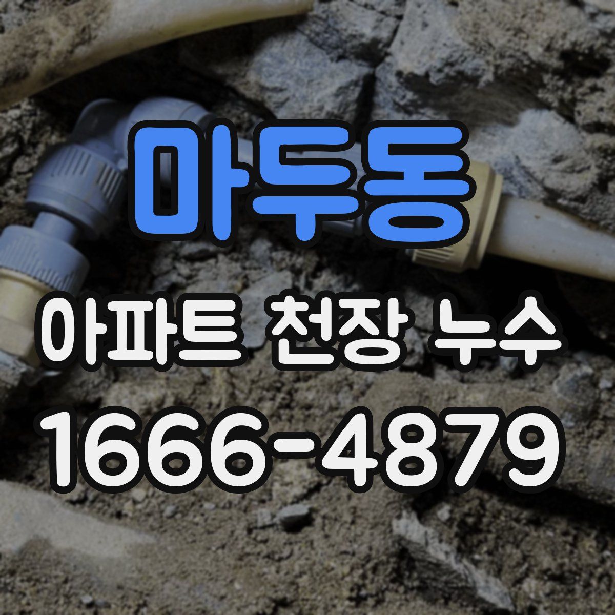 마두동 아파트 천장 누수
