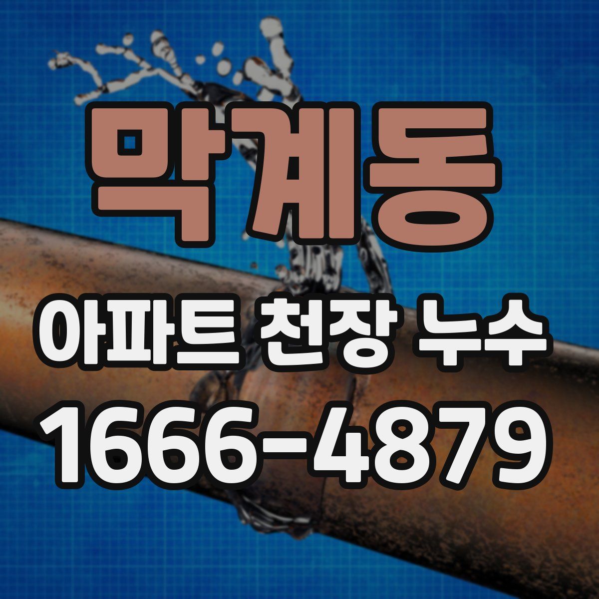 막계동 아파트 천장 누수