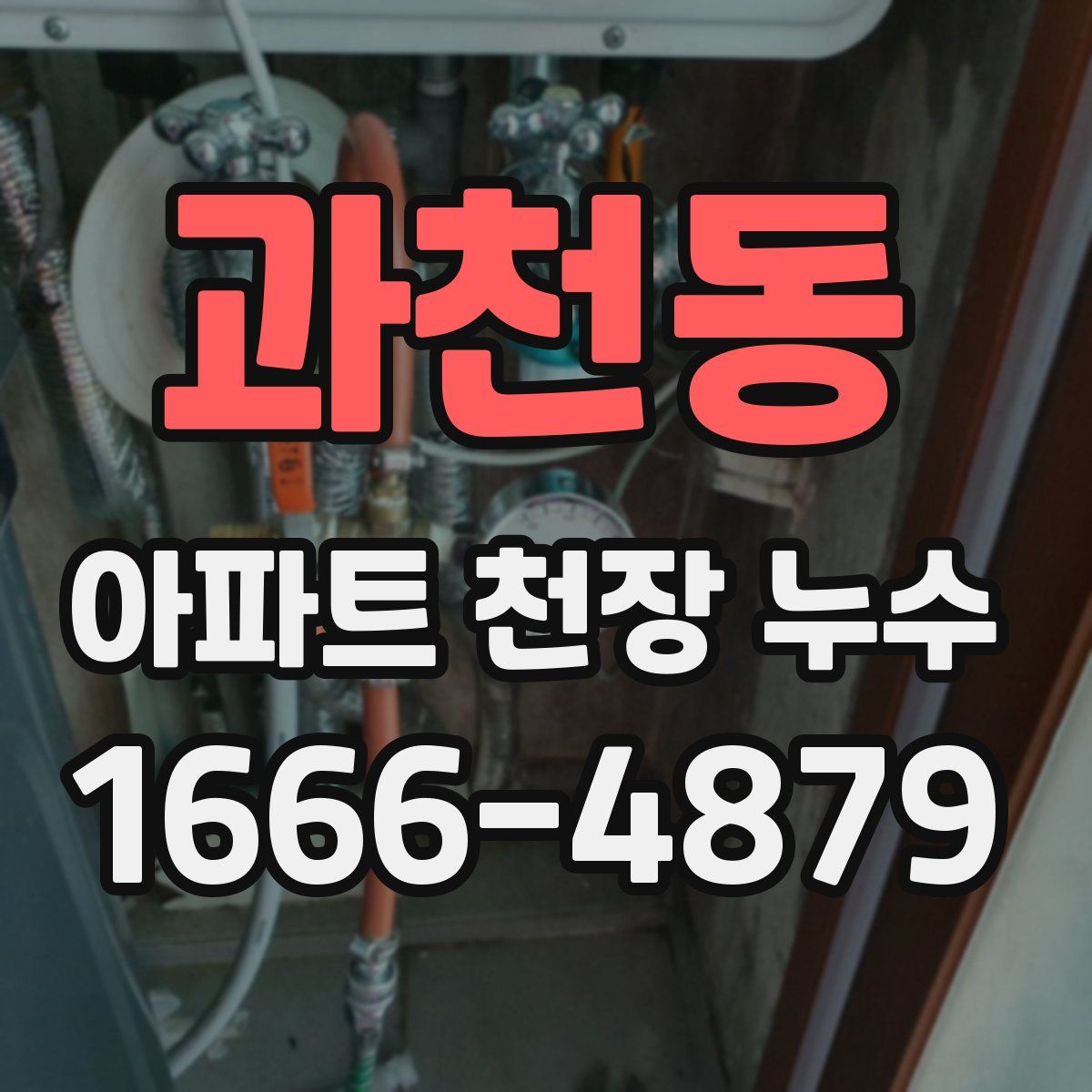 과천동 아파트 천장 누수