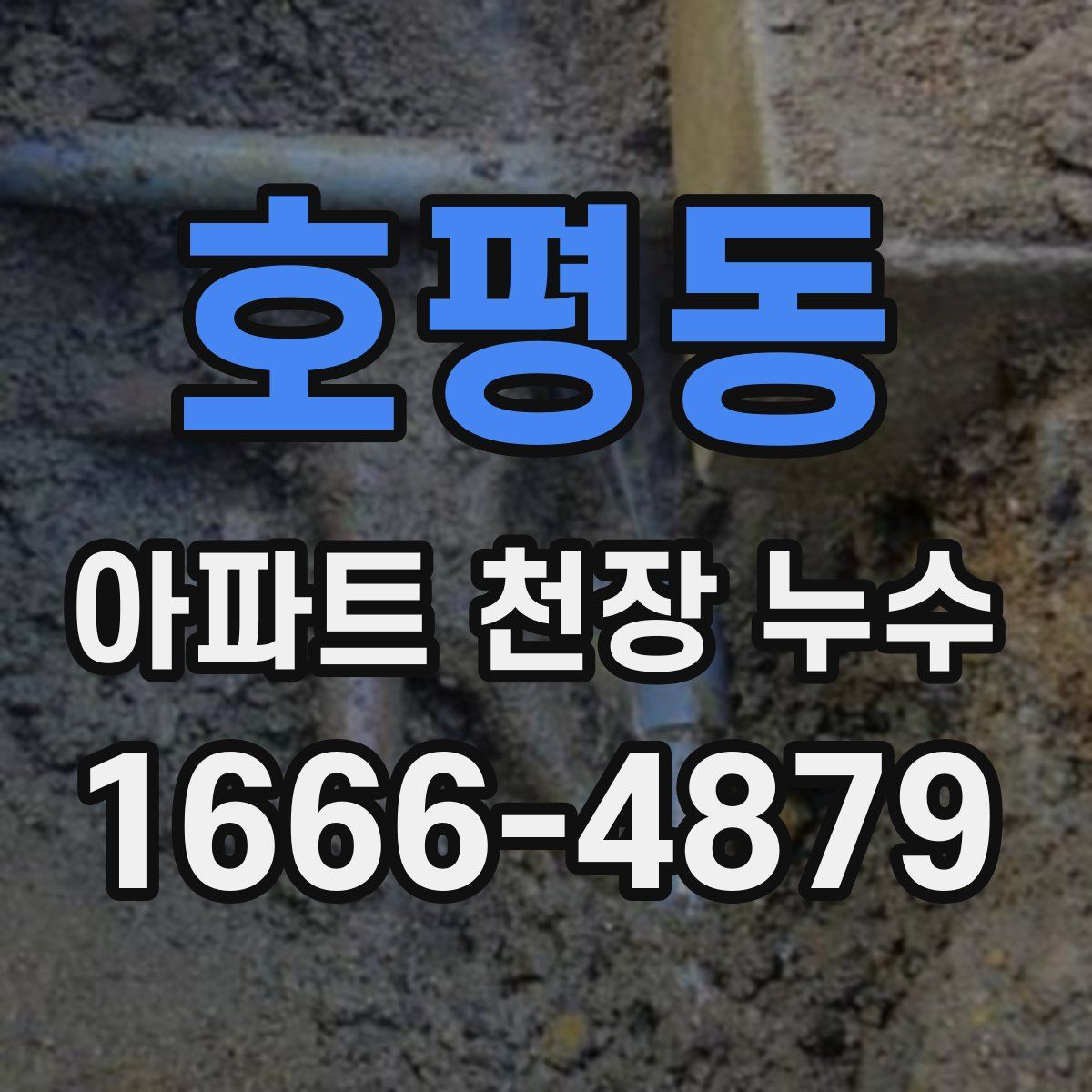 호평동 아파트 천장 누수