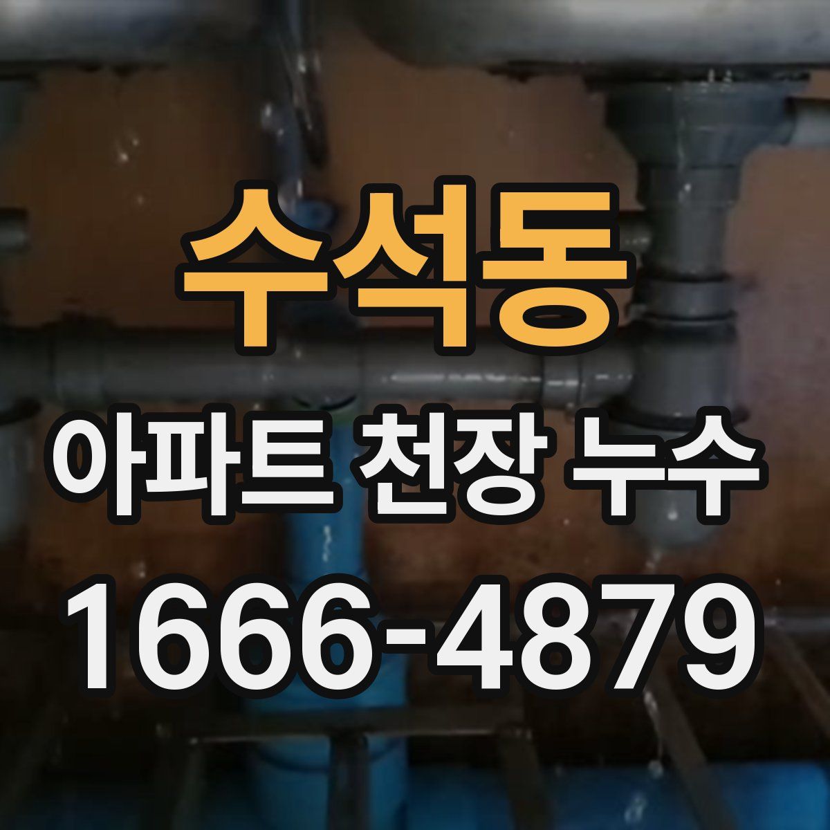 수석동 아파트 천장 누수