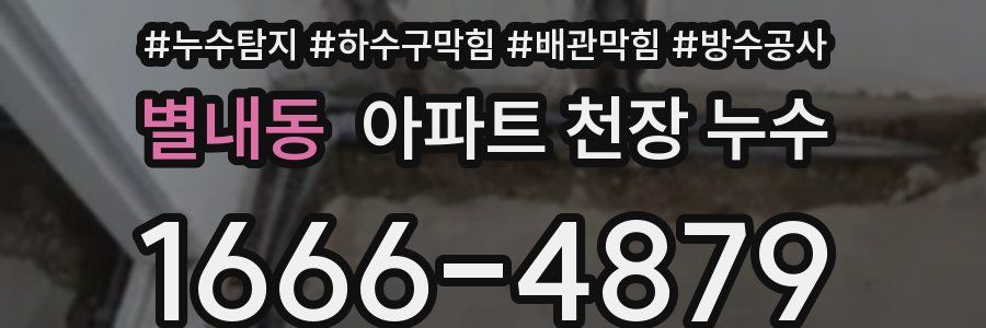 별내동 아파트 천장 누수