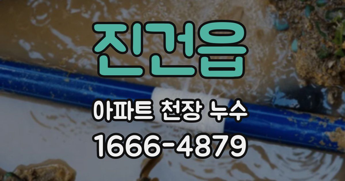 진건읍 아파트 천장 누수
