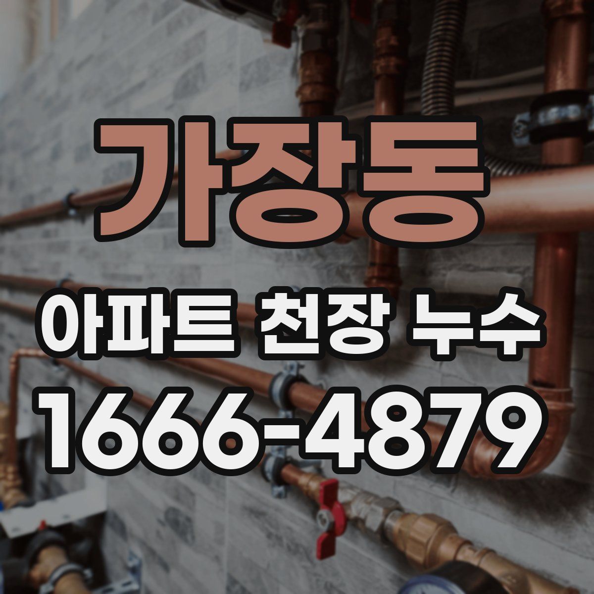 가장동 아파트 천장 누수