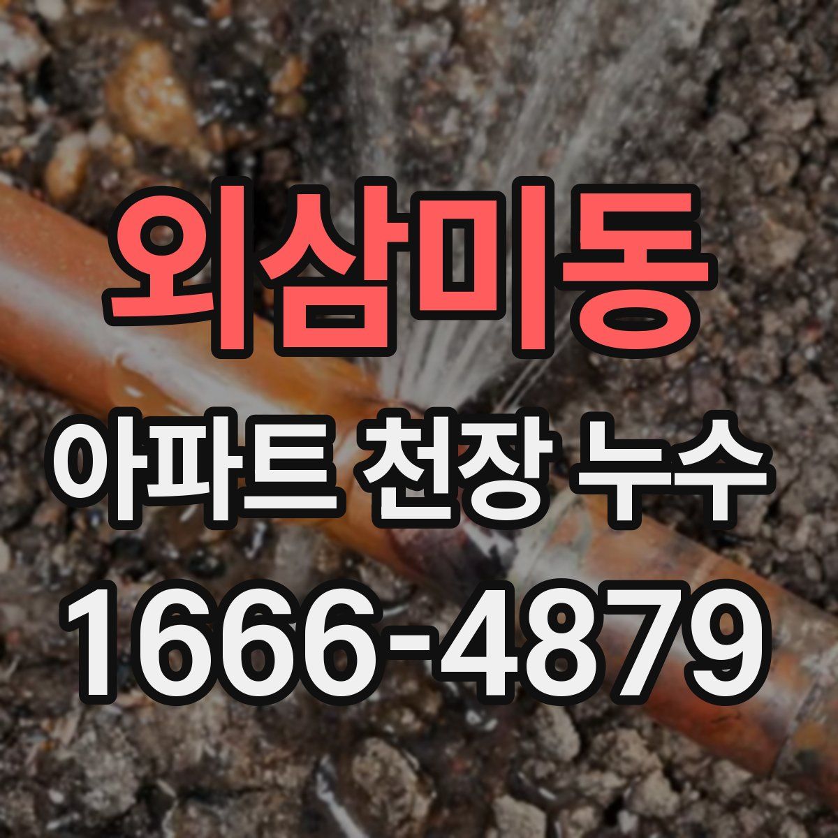 외삼미동 아파트 천장 누수
