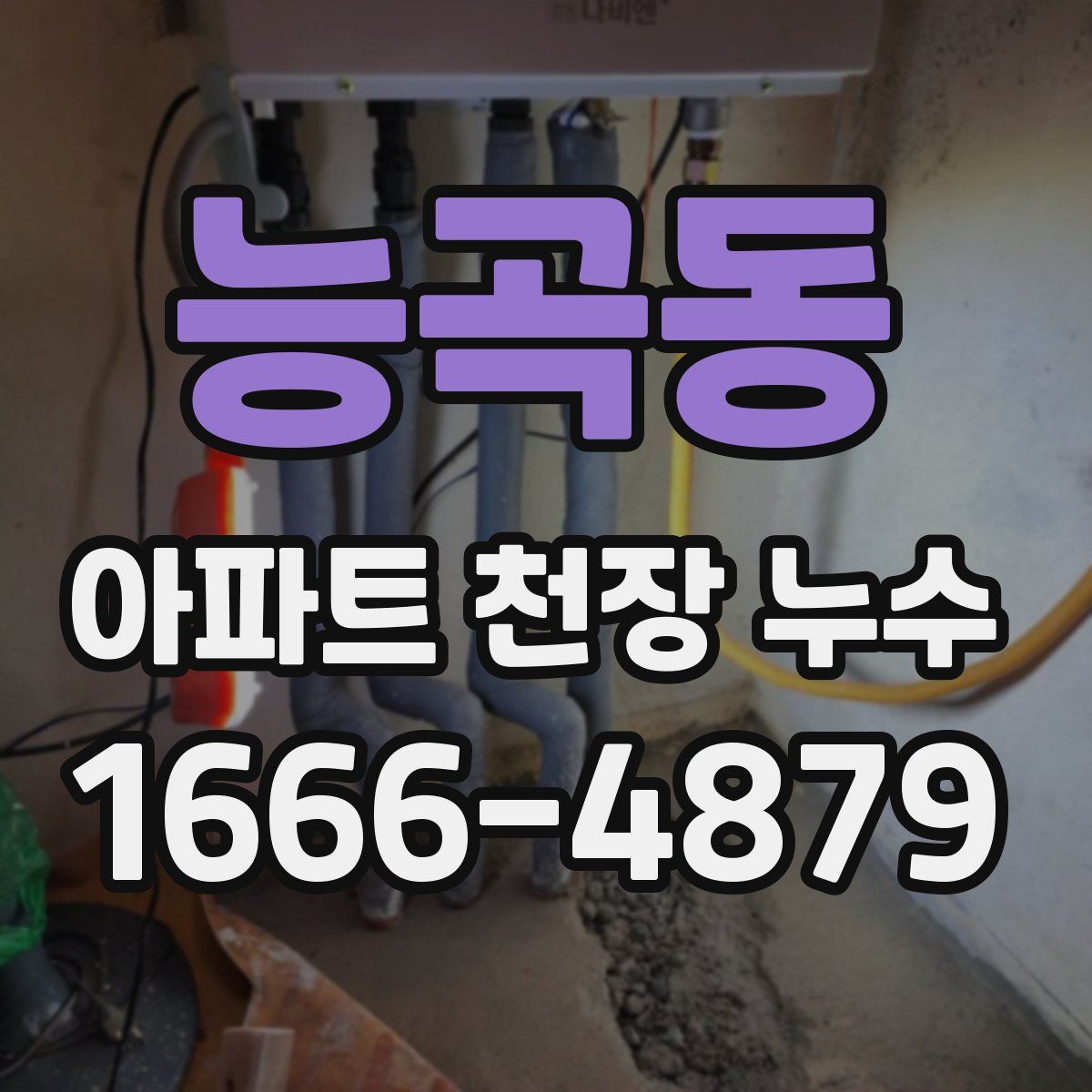 능곡동 아파트 천장 누수