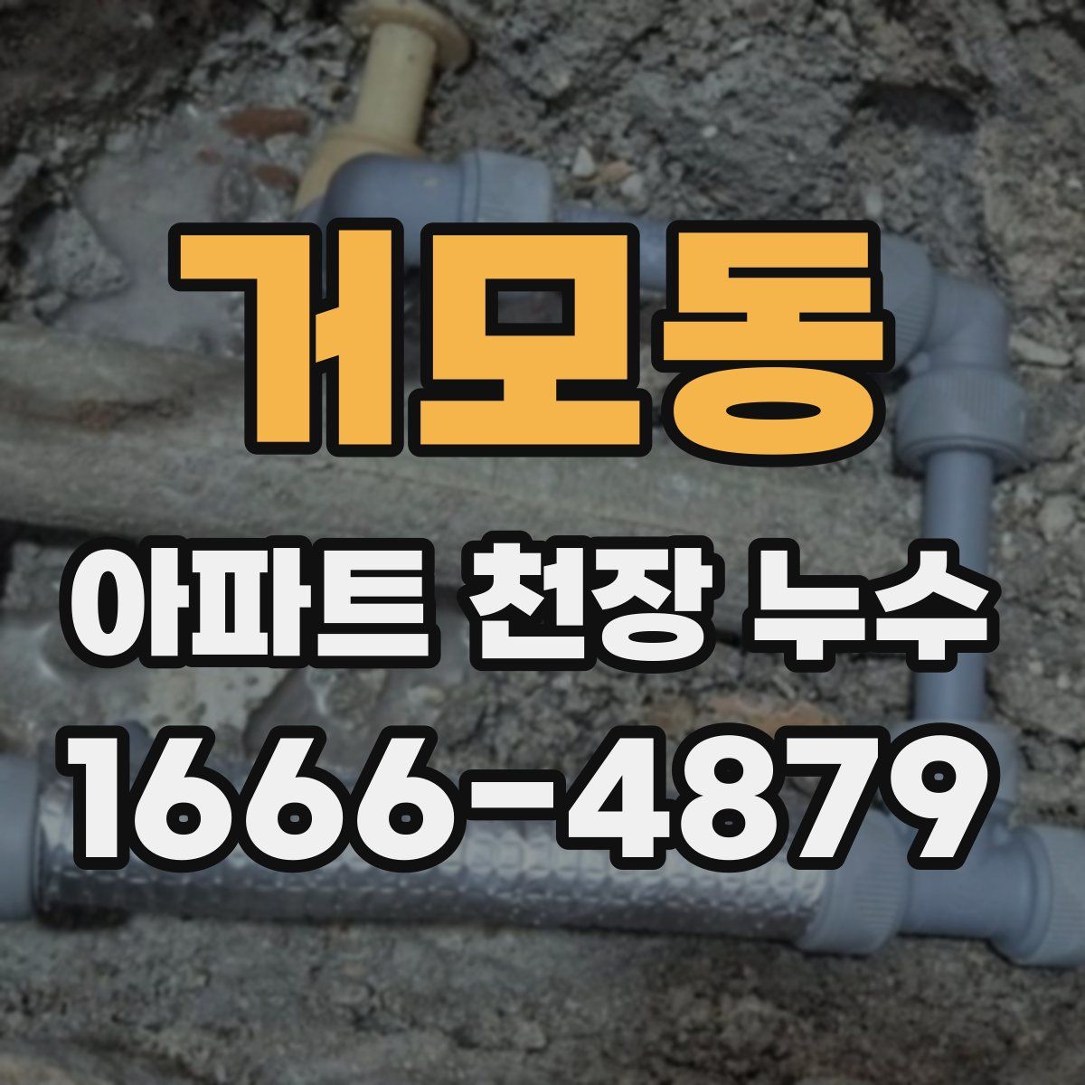 거모동 아파트 천장 누수