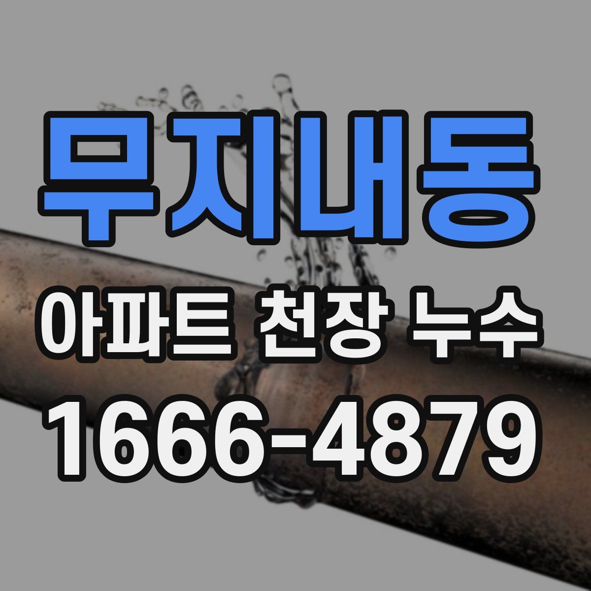 무지내동 아파트 천장 누수