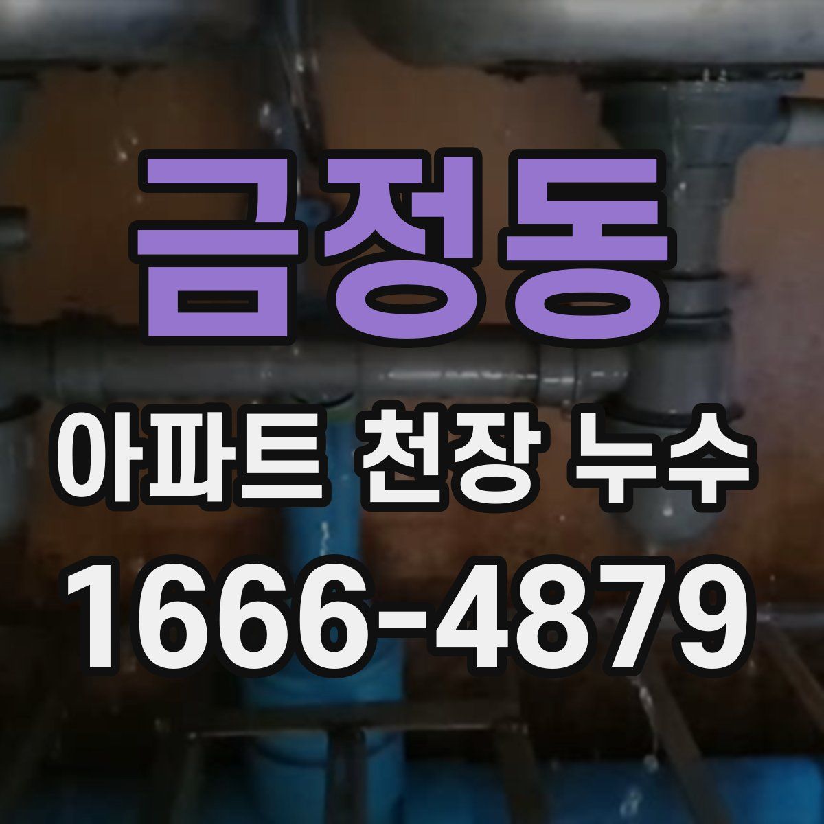 금정동 아파트 천장 누수