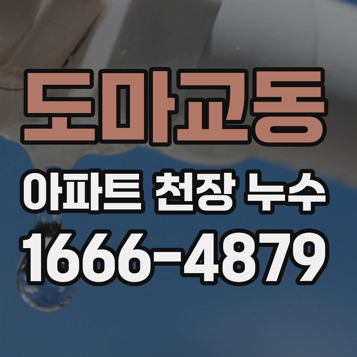 도마교동 아파트 천장 누수