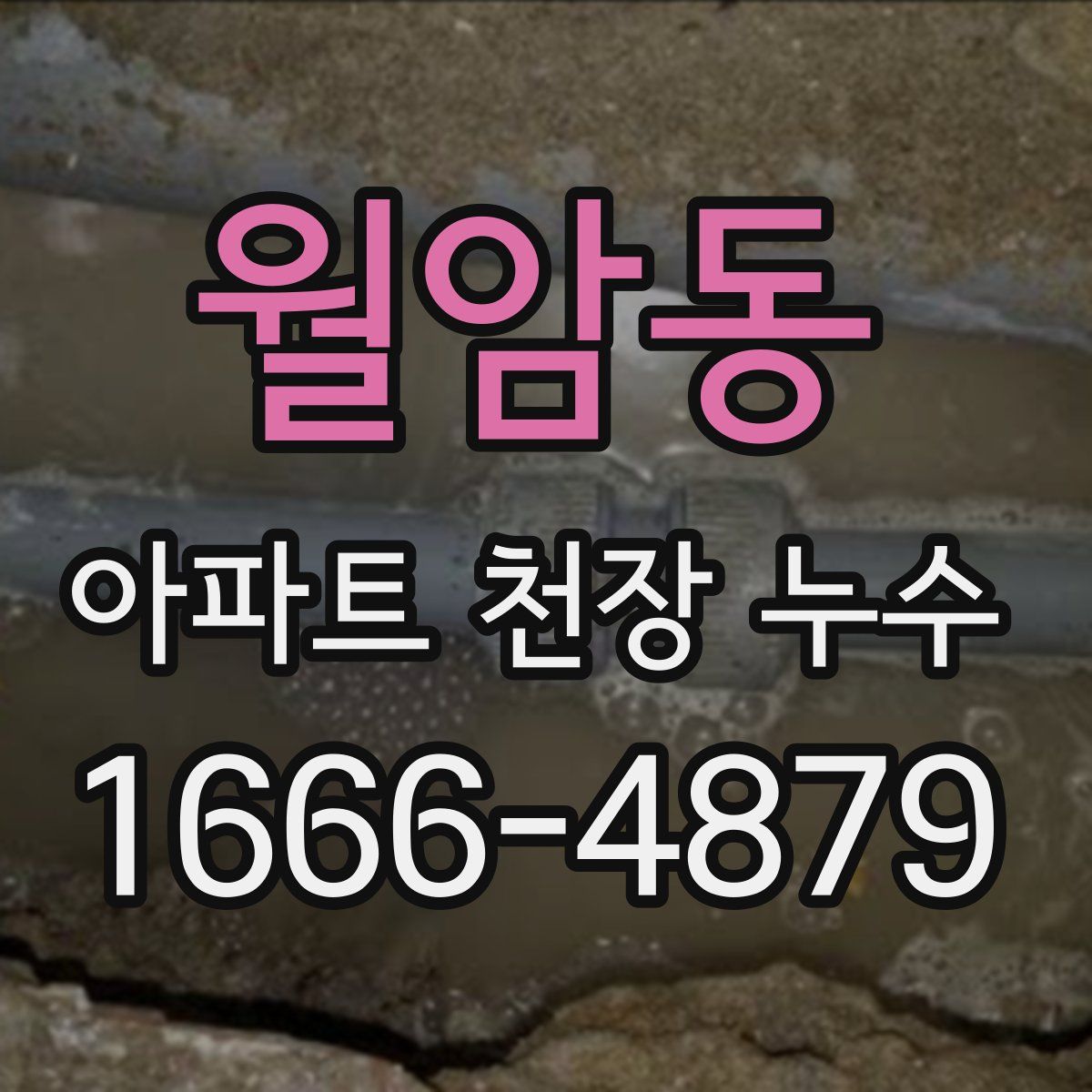 월암동 아파트 천장 누수