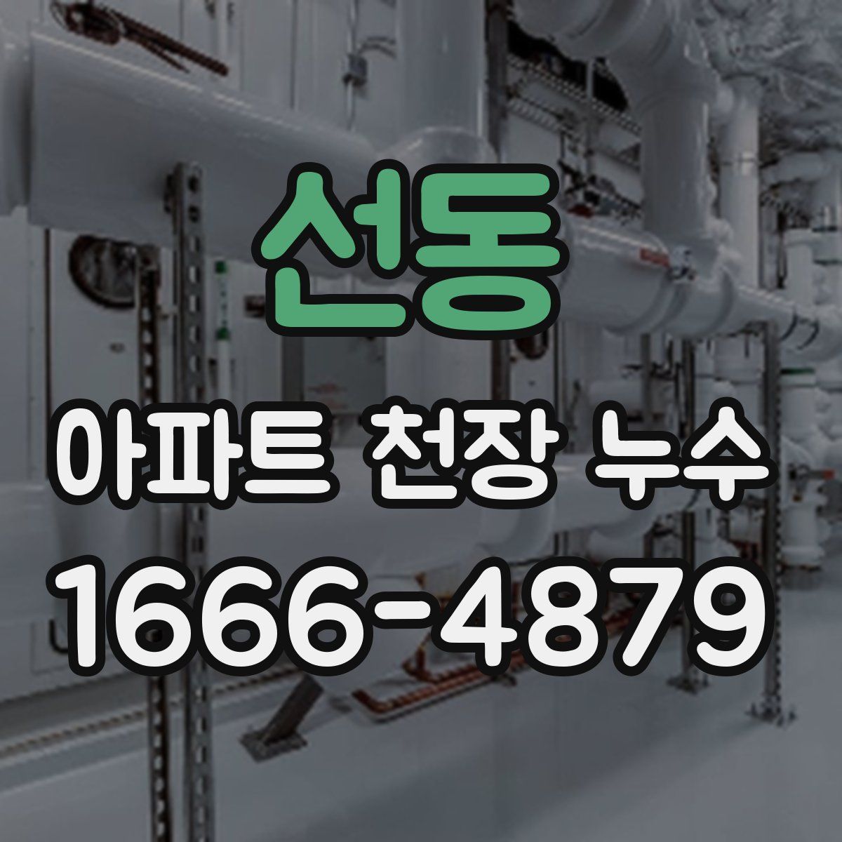 선동 아파트 천장 누수