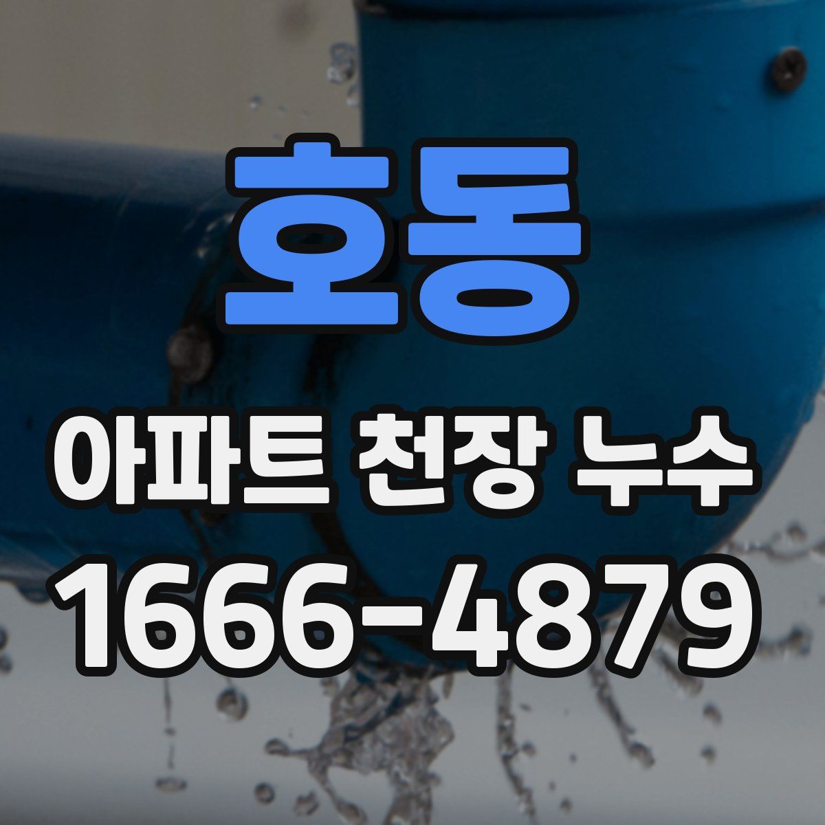 호동 아파트 천장 누수