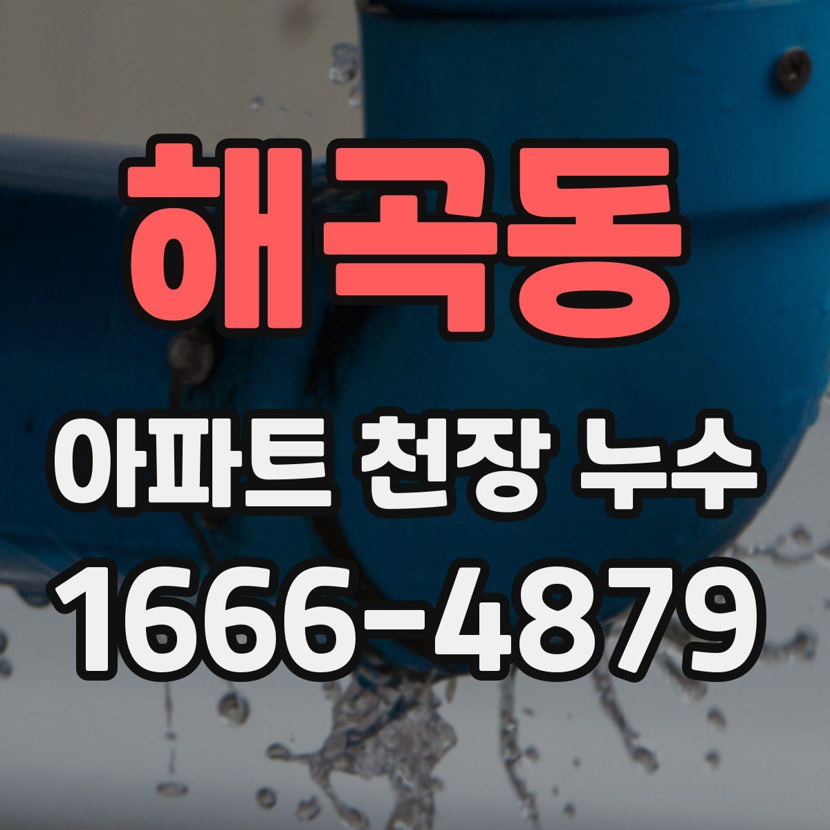 해곡동 아파트 천장 누수