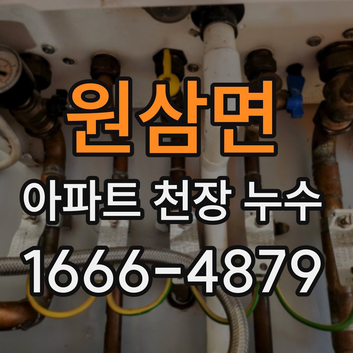 원삼면 아파트 천장 누수