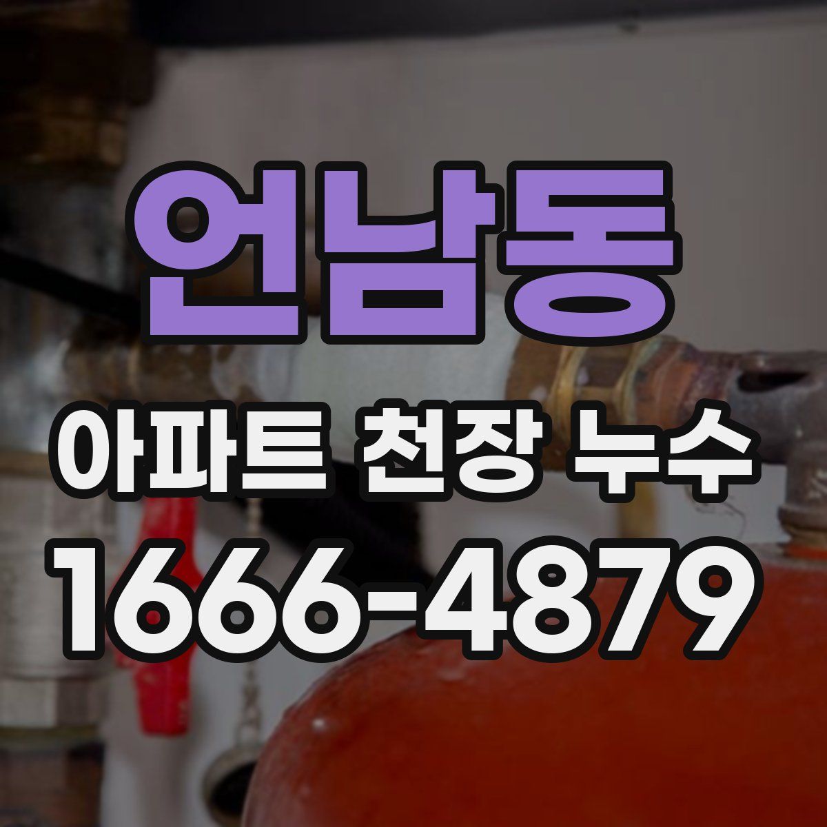 언남동 아파트 천장 누수