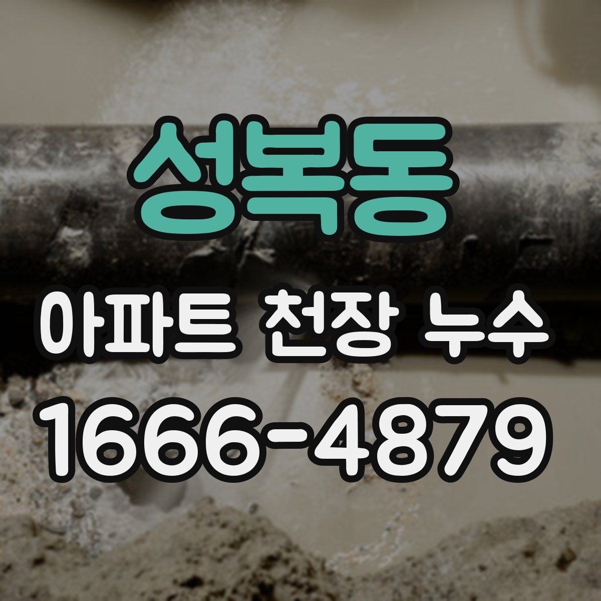 성복동 아파트 천장 누수