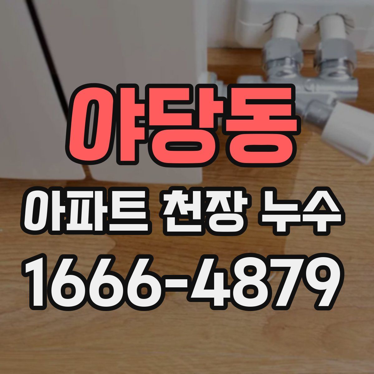 야당동 아파트 천장 누수