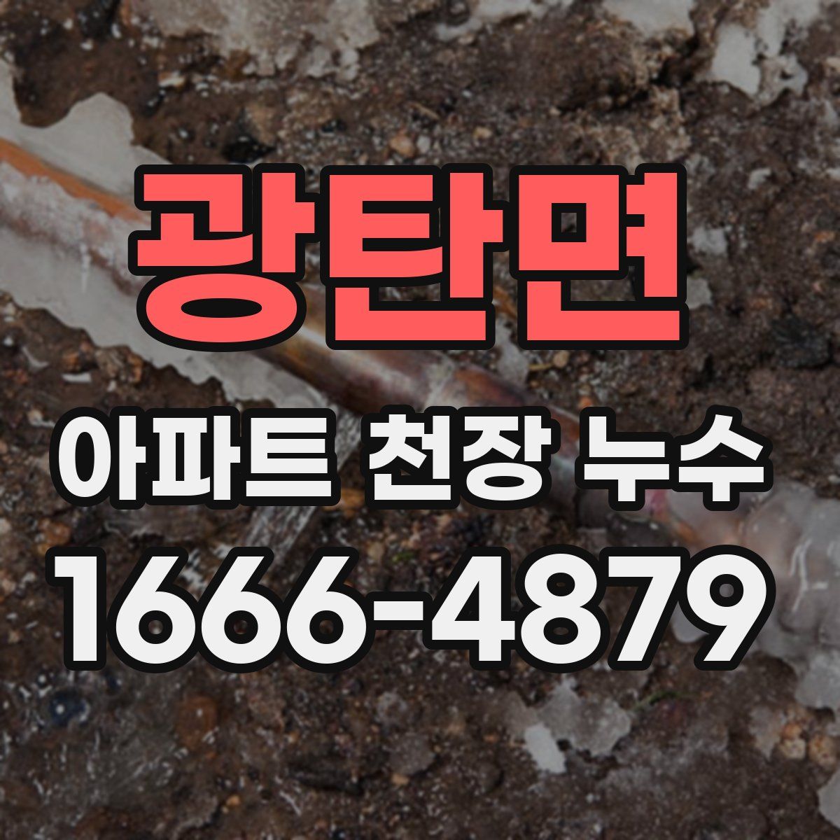광탄면 아파트 천장 누수