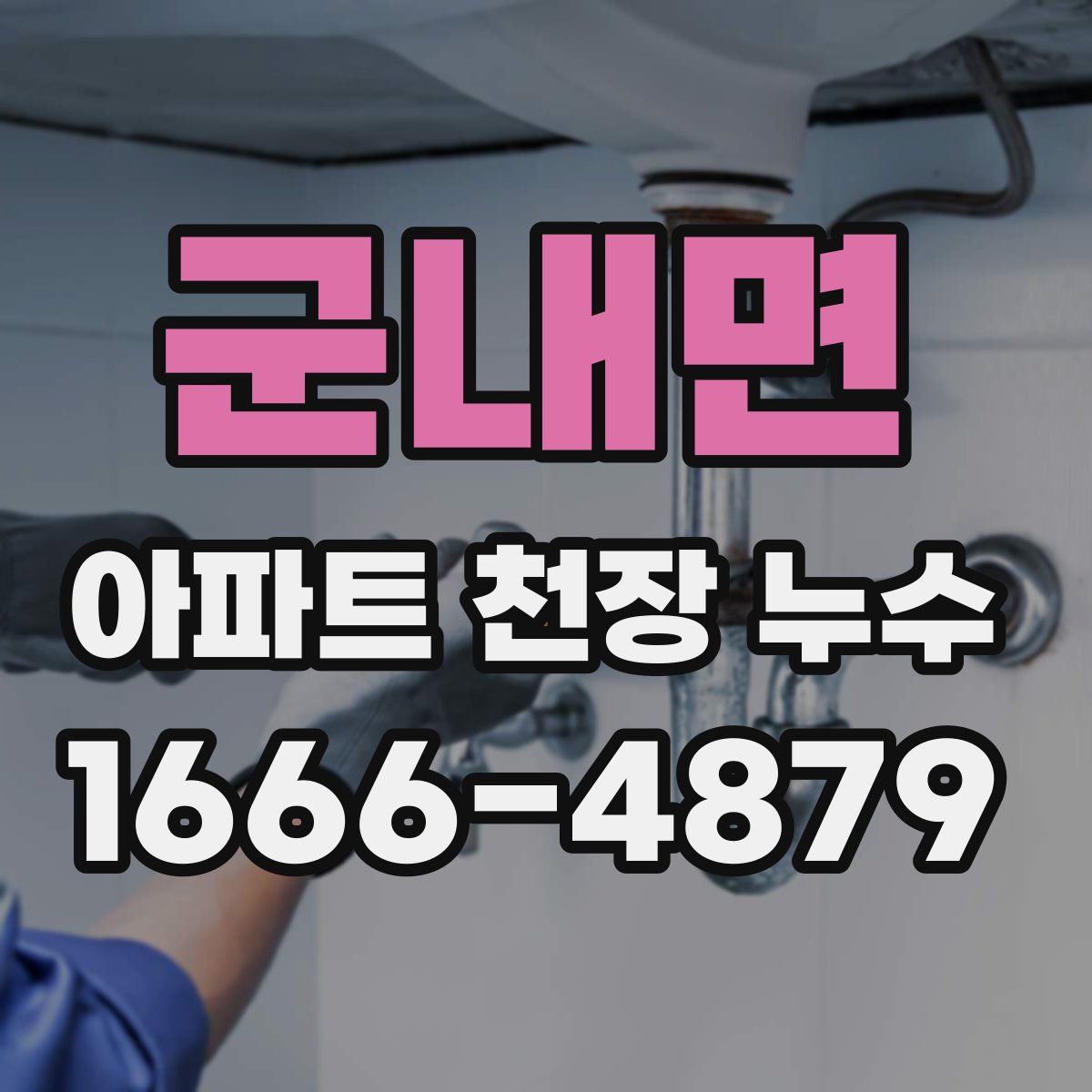 군내면 아파트 천장 누수