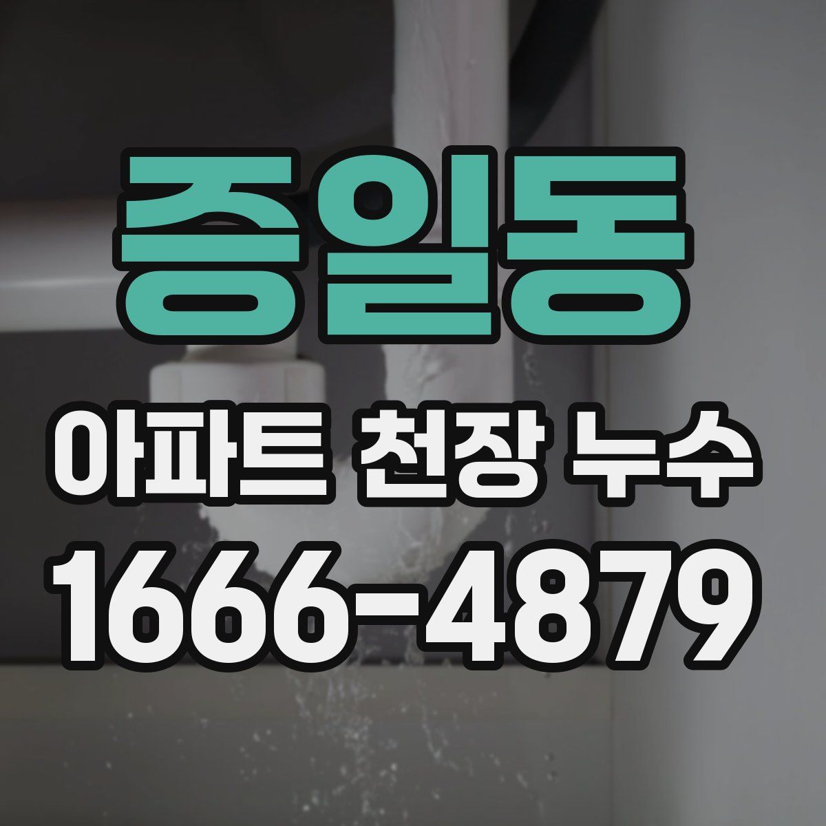 증일동 아파트 천장 누수