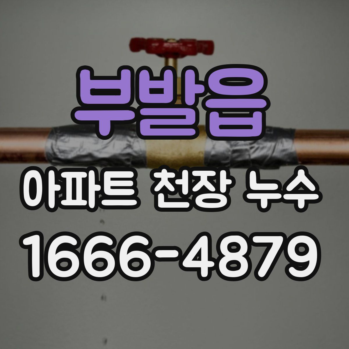 부발읍 아파트 천장 누수
