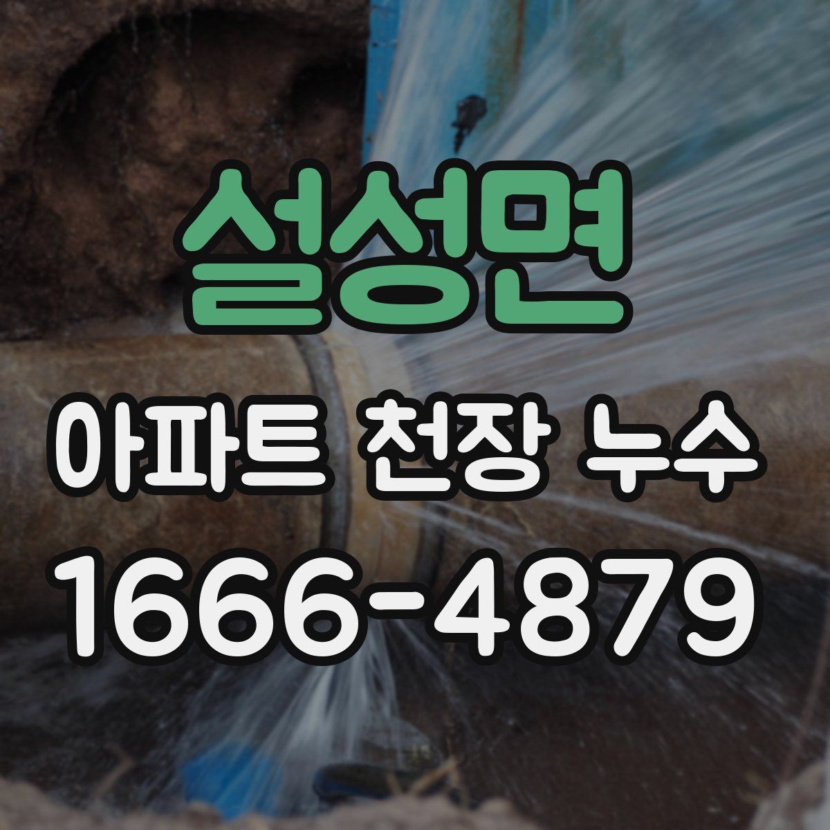 설성면 아파트 천장 누수