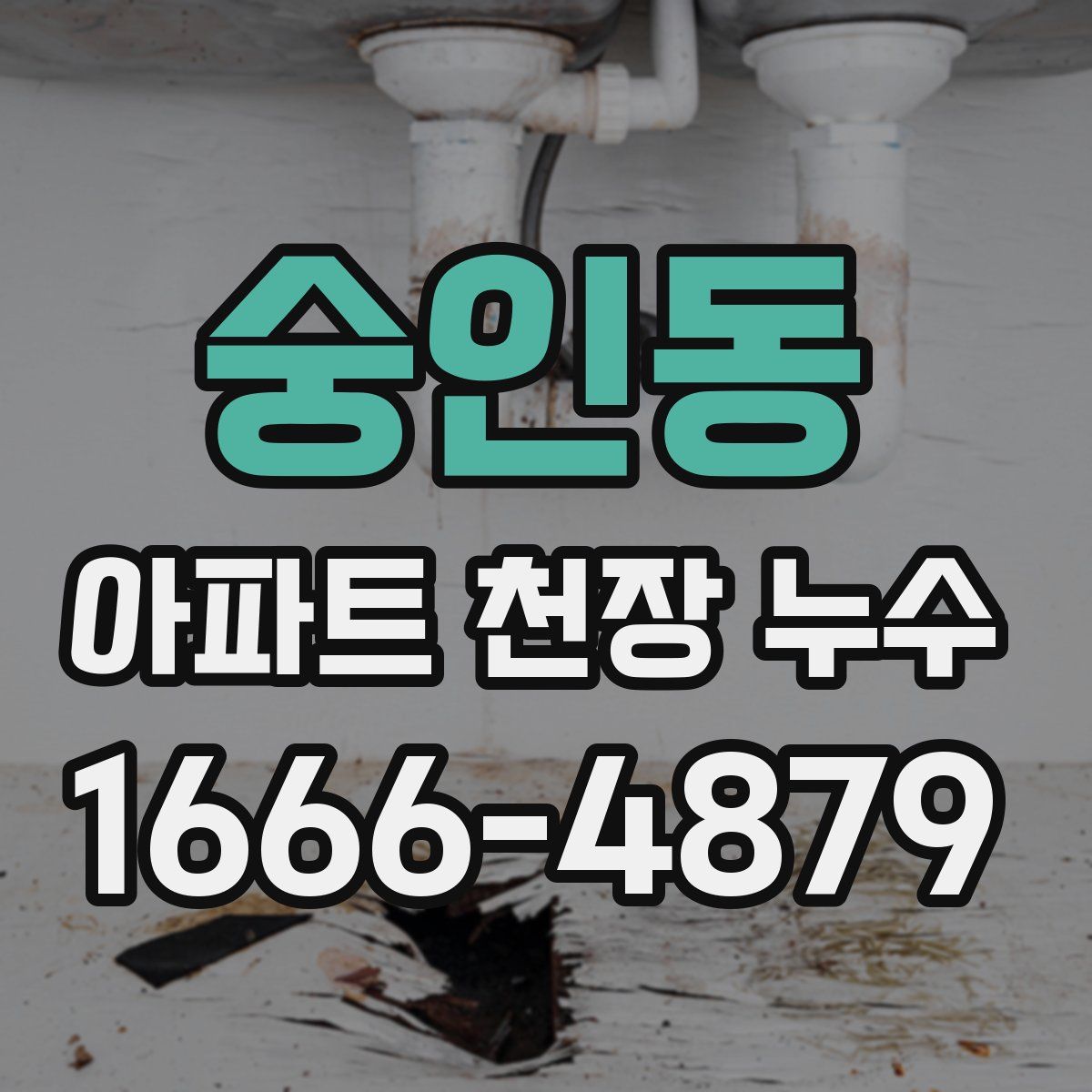 숭인동 아파트 천장 누수