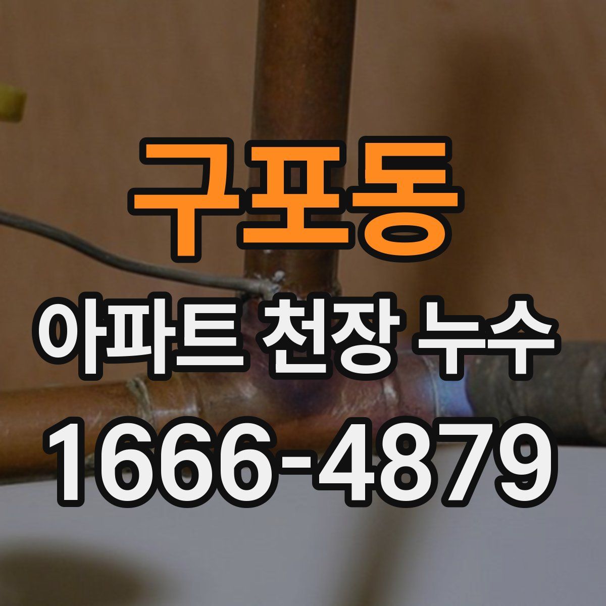 구포동 아파트 천장 누수
