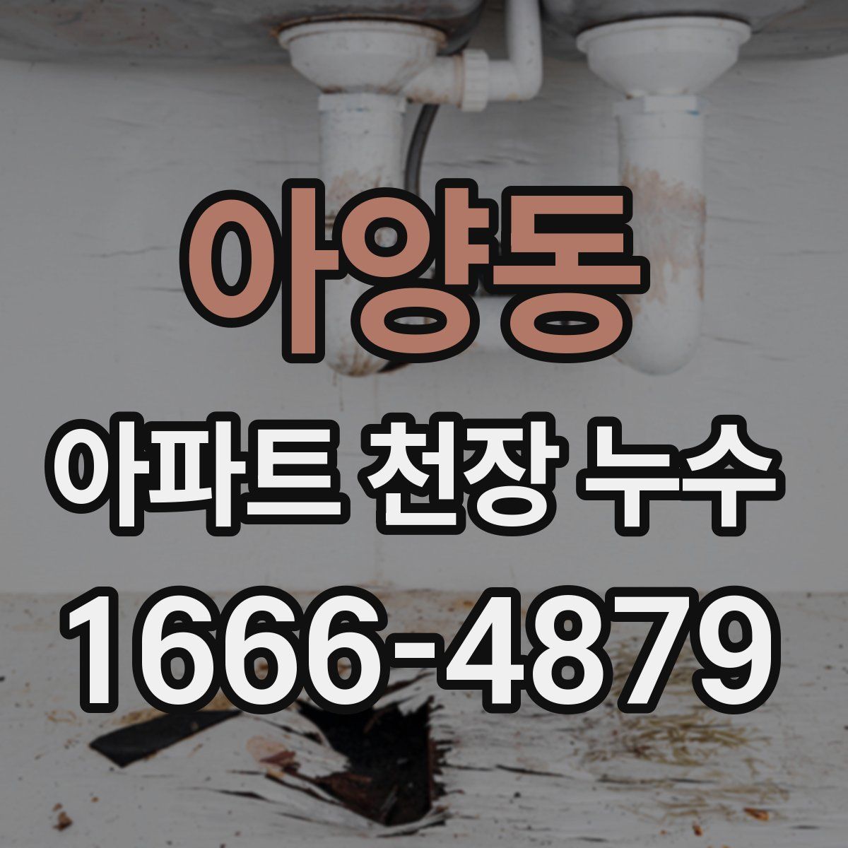 아양동 아파트 천장 누수