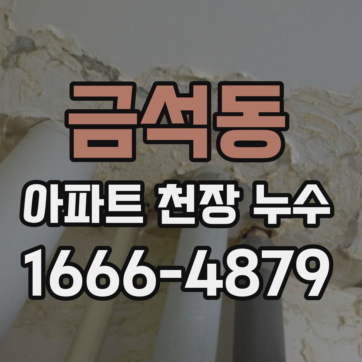 금석동 아파트 천장 누수