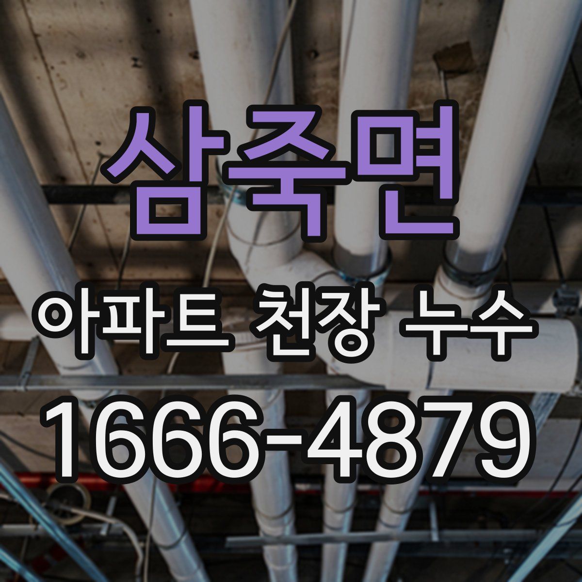 삼죽면 아파트 천장 누수