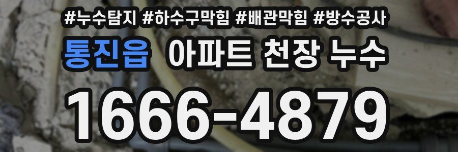 통진읍 아파트 천장 누수