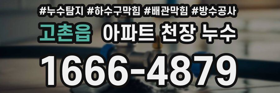 고촌읍 아파트 천장 누수