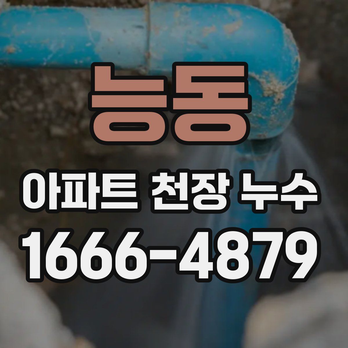 능동 아파트 천장 누수