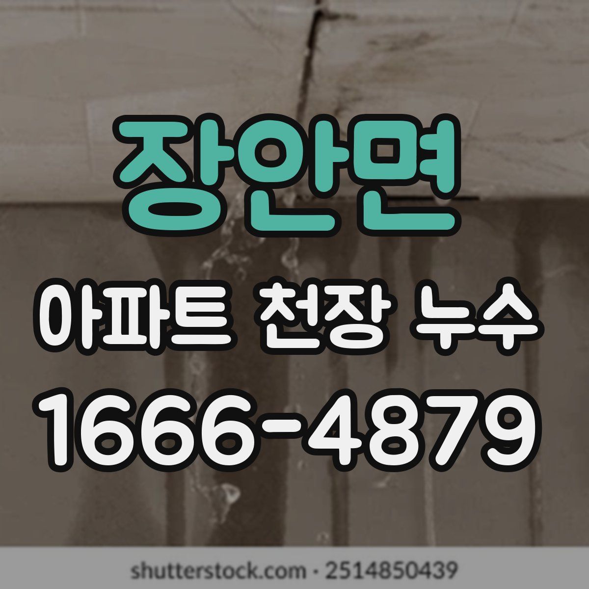 장안면 아파트 천장 누수