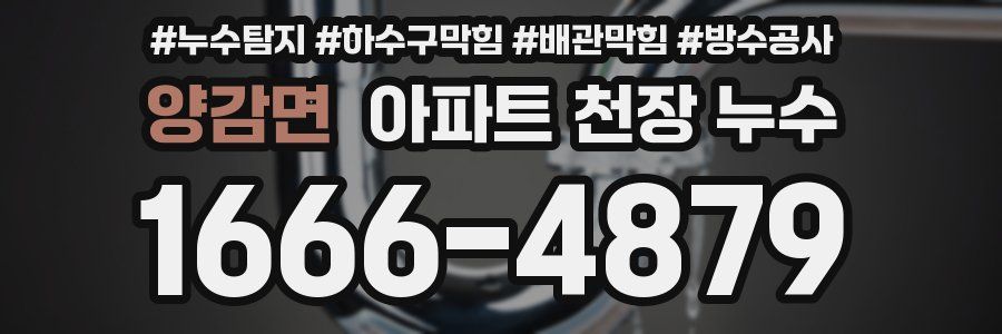 양감면 아파트 천장 누수