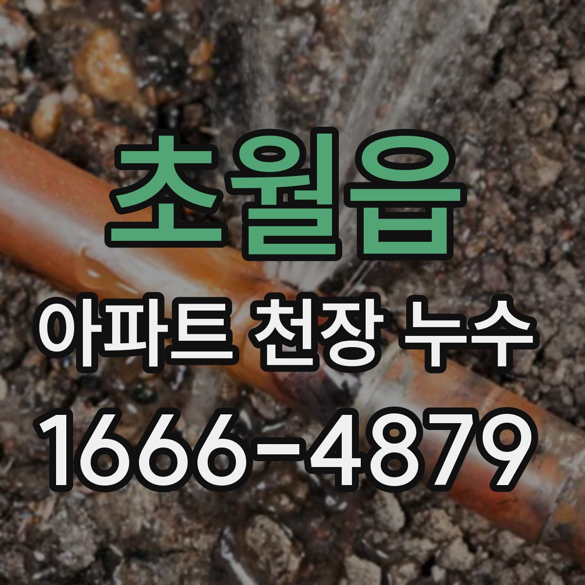 초월읍 아파트 천장 누수