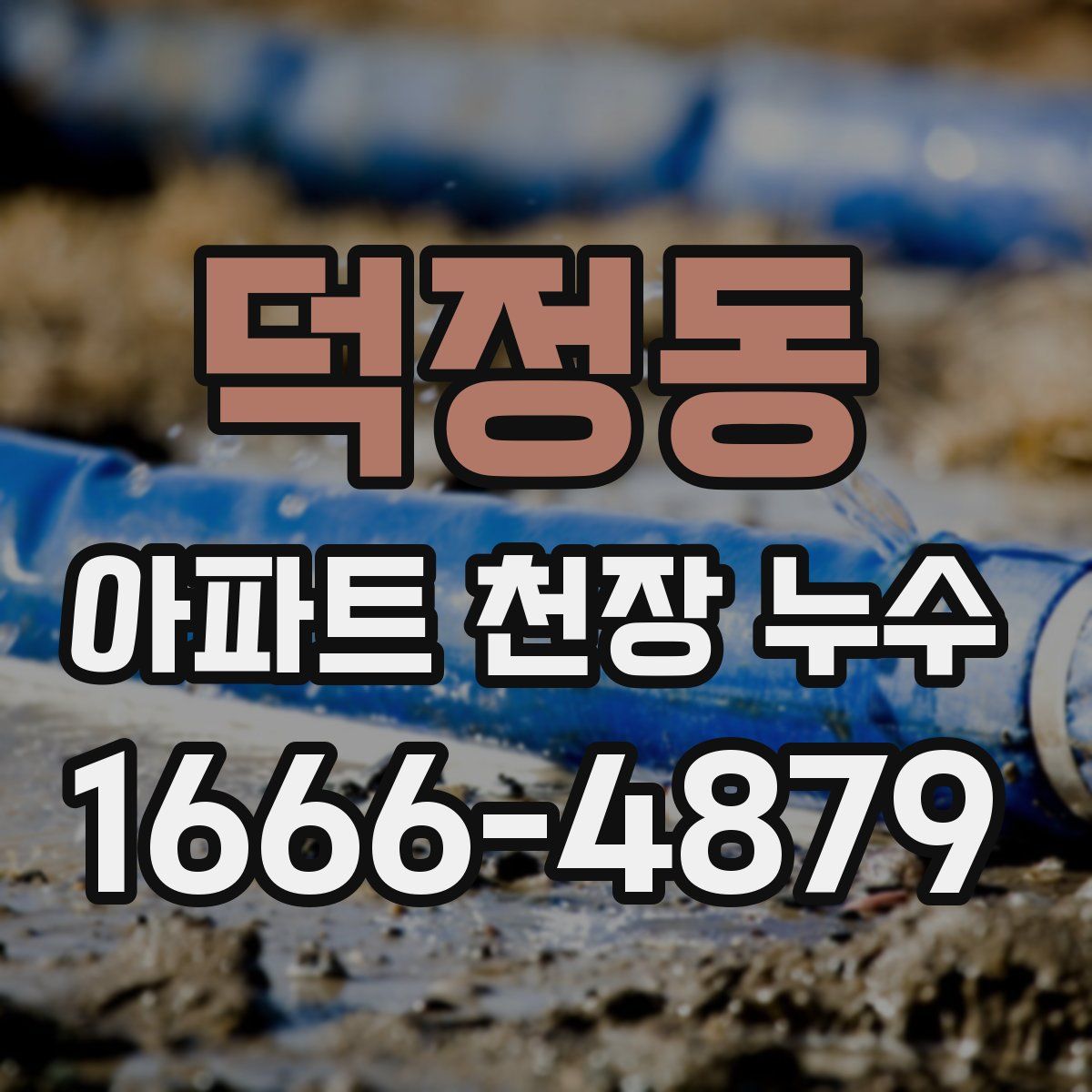 덕정동 아파트 천장 누수